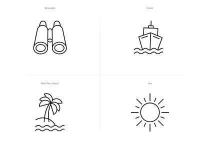 Animated Travel Icon Series (Part-02) 2d aftereffects animatedicons animation iconpack json lineicons lottie travel ui
