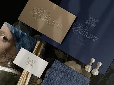 Bellure – Timeless Luxury Jewelry Branding branding design graphic design logo logodesign luxurybranding mockup