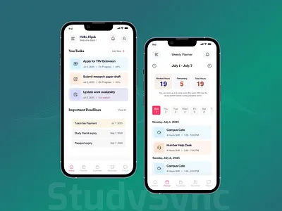 Study Sync- Mobile App Design app design clean concept design mobile app design ui uiux ux webdesign website