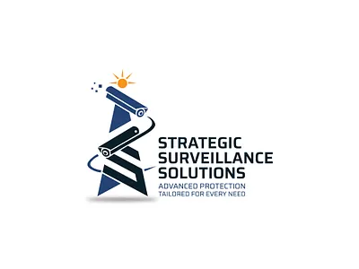 STRATEGIC SURVEILLANCE SOLUTIONS – Security & Protection Logo logo logo design moderntypography