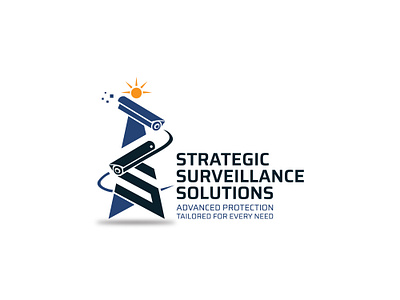 STRATEGIC SURVEILLANCE SOLUTIONS – Security & Protection Logo logo logo design moderntypography