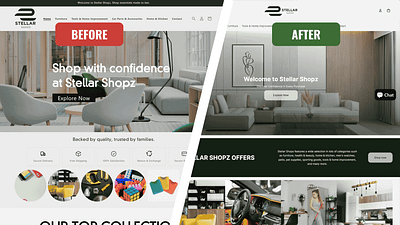 Stellar Shopz – Shopify Website Design (Horizon Theme) clean web design custom shopify theme dropshipping ecommerce website fashion ecommerce design homepage design shopify horizon theme shopify mobile optimized shopify modern shopify store responsive web design shopify branding shopify customization shopify designer portfolio shopify developer shopify product layout shopify store setup shopify uxui shopify website design trendy online store