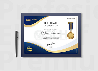 Minimalist Certificate with Modern Twist branding canva certificate certificate design corporate design design design inspiration figma graduation certificate graphic design minimalist design school design simple design