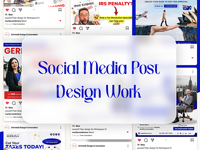 Creative Social Media Post Design creative design graphic design irs latest post post design social media post design tax