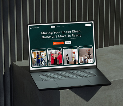 Homely GO - Home Service Website UI/UX Design carpenter service website cleaning service website electrical service website home cleaning service website home services website plumbing service website renovation service website roofing service website service website design ui animation website animation website designer