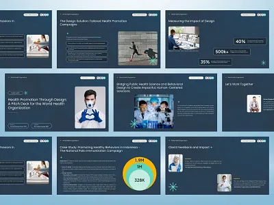 Public Health Pitch Deck canva data graphic design keynote motion graphics pitch deck powerpoint presentation proposal public health reports who world health organization
