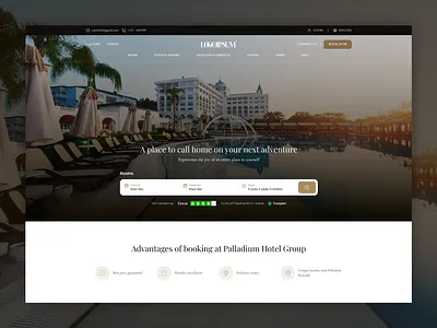 Hotel Website UI UX Design hotel hotel design hotel site hotel ui hotel web hotel web ui hotel website hotel website design hotelsite ui ui ux ui ux design web web design website