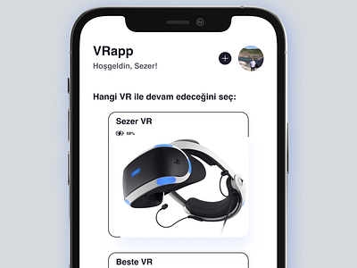 Playstation VR App Detail app app design playstation playstationvr ui user experience vrapp