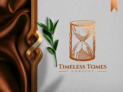 Timeless Tomes | Bronze Luxury Logo branding creativedesign dribbbleshots elegant foillogo graphicdesigner logo luxurylogo timeless toprateddesigner