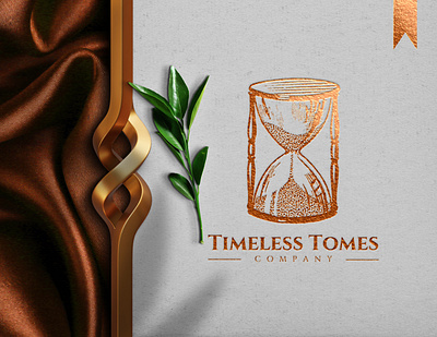 Timeless Tomes | Bronze Luxury Logo branding creativedesign dribbbleshots elegant foillogo graphicdesigner logo luxurylogo timeless toprateddesigner
