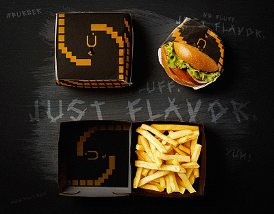 BRÜT — Raw Branding for a Brutalist Burger Joint animation branding burger design graphic design illustration logo motion graphics poster visual identity