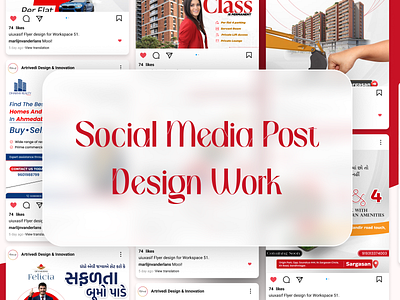 Real estate social media post design freelancer graphic design motion graphics realestate social media psot design