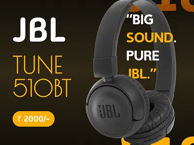 JBL Headphone Poster boss desiger headphone jbl soundbar