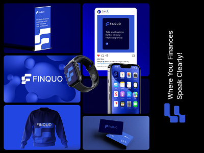 Fintech Logo Branding Project brand identity branding design finace fintech graphic design illustration logo logo design vector