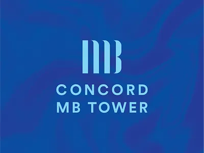 Commercial Building Mnemonic blue logo mb