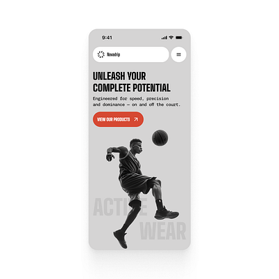 Active wear website active wear app design branding clothing ecommerce lifestyle mobile app shopping sports wear ui visual