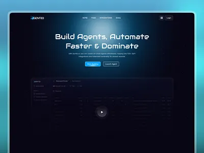 Automate your crypto ai crypto bot auto trading app blockchain interface crypto ai website crypto automation ui crypto exchange crypto landing page defiux launchpadui smart contract ui swapui web design web3 dashboard web3productdesign