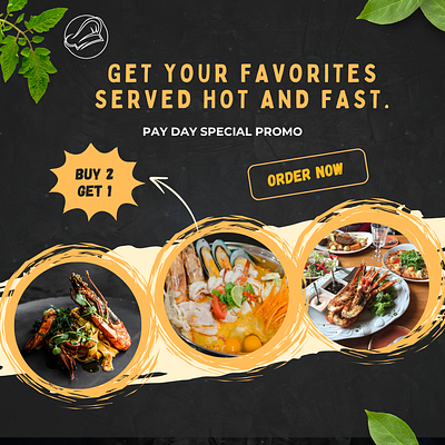 Delicious Fast Food banners canva delicious fastfood flyer food latestbanner design ui