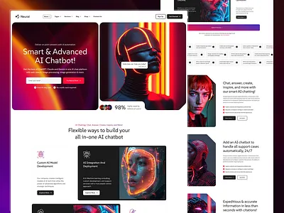 Neurai AI Chatbot ai ai agency ai bots ai generator artificial intelligence business chatgpt corporate creative data science design digital agency image generator machine learning openai portfolio saas ui user interface ux