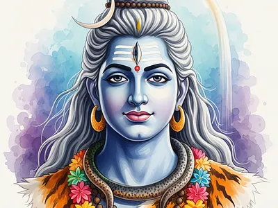 Ai Generate image for Lord Shiva ai image illustrator lord shiva