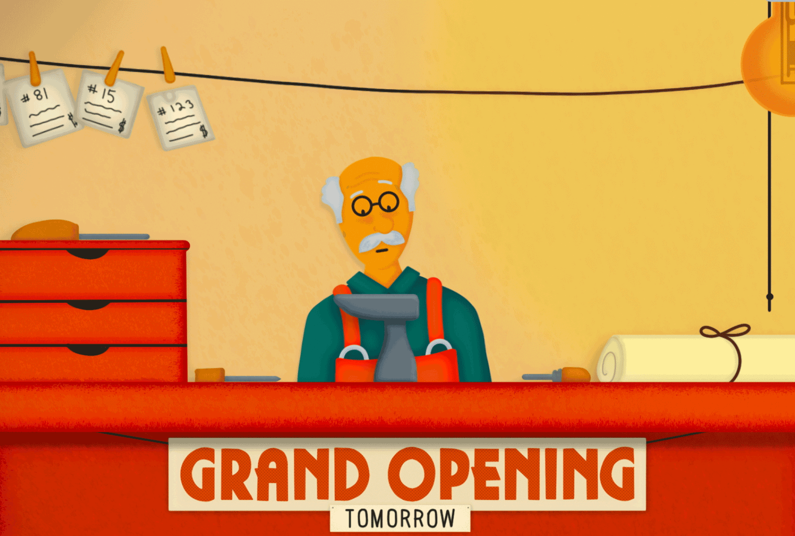 Grand Opening, for Infuse 2d 2d animation animation character illustration story