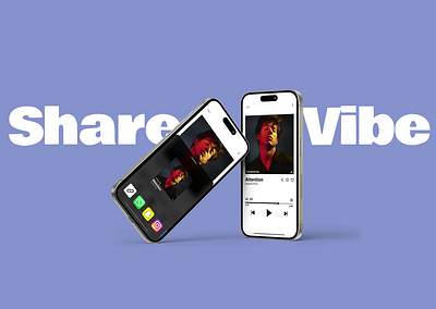 Share page for music #dailyui #010 branding dailyui design figma graphic design logo typography ui