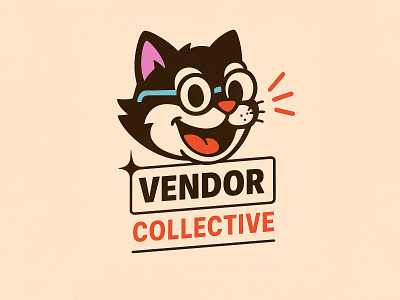Vendor Collective Logo app brand identity branding creative design digital agency graphic design illustration logo ui vector
