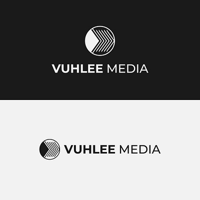 Vuhlee Media Logo brand brand logo branding brands business business logo company logo design designs graphic design logo logo design logos media modern