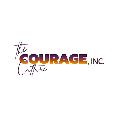 The Courage Culture Inc. brand design logo design podcast cover design web design