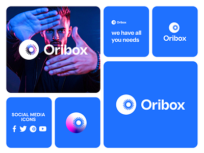 Oribox – Bold, Unified, and Versatile Branding brand branding design graphic design illustration logo logo design minimal modern oribox ui