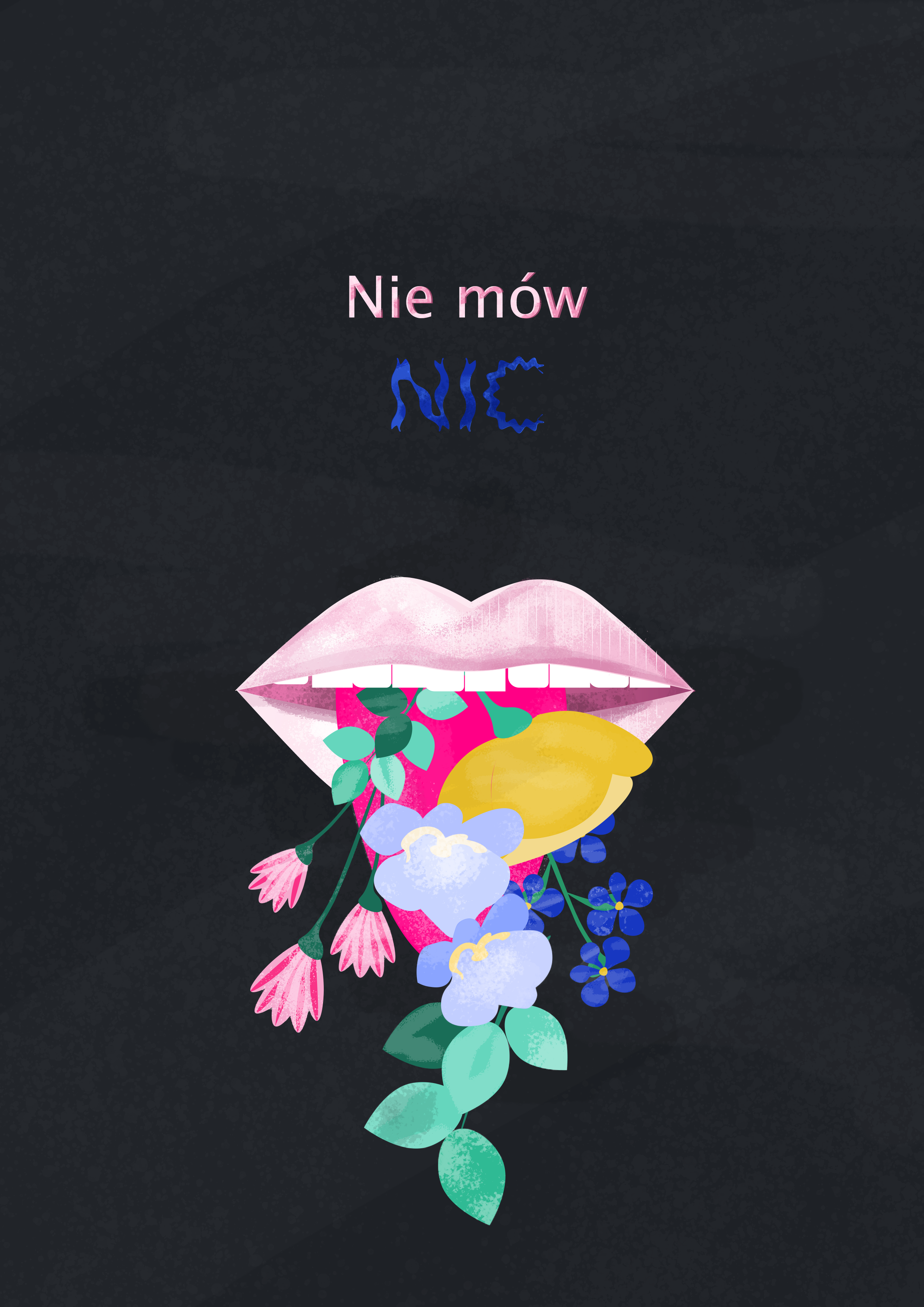 Nie mów NIC 2d animation art design digital digitalart graphic design illustration motion motion graphics