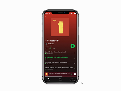 Day 36 – Spotify Track Transition aftereffects animation animator dailuui dribbble graphic design interactions microinteractions motion graphics motiondesign ui