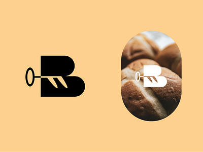 BAKE KEY 2025 bake branding bread design graphic design illustration key logo minimal logo negetive space logo typography vector wheat