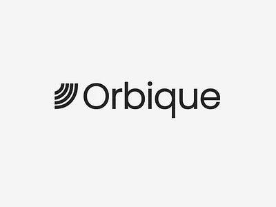 Orbique Logo design brand