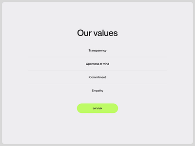 Bejamas - About about animation landing motion graphics page portfolio