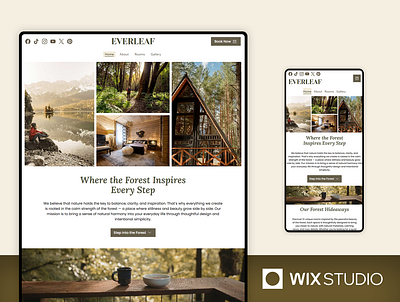 Forest Guesthouse - Wix Studio Website Template apartment apartment template beautiful website forest apartment forest guesthouse forest lodge forest lodge website guesthouse guesthouse template guesthouse website guesthouse wix template hotel template hotel website website template wix apartment wix studio wix studio website wix studio website template