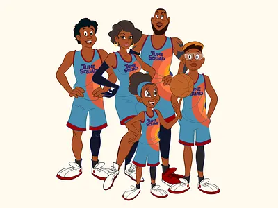 Space Jam: A New Legacy | Character Art animation basketball cartoon characters character design concept art portraits sports visual development
