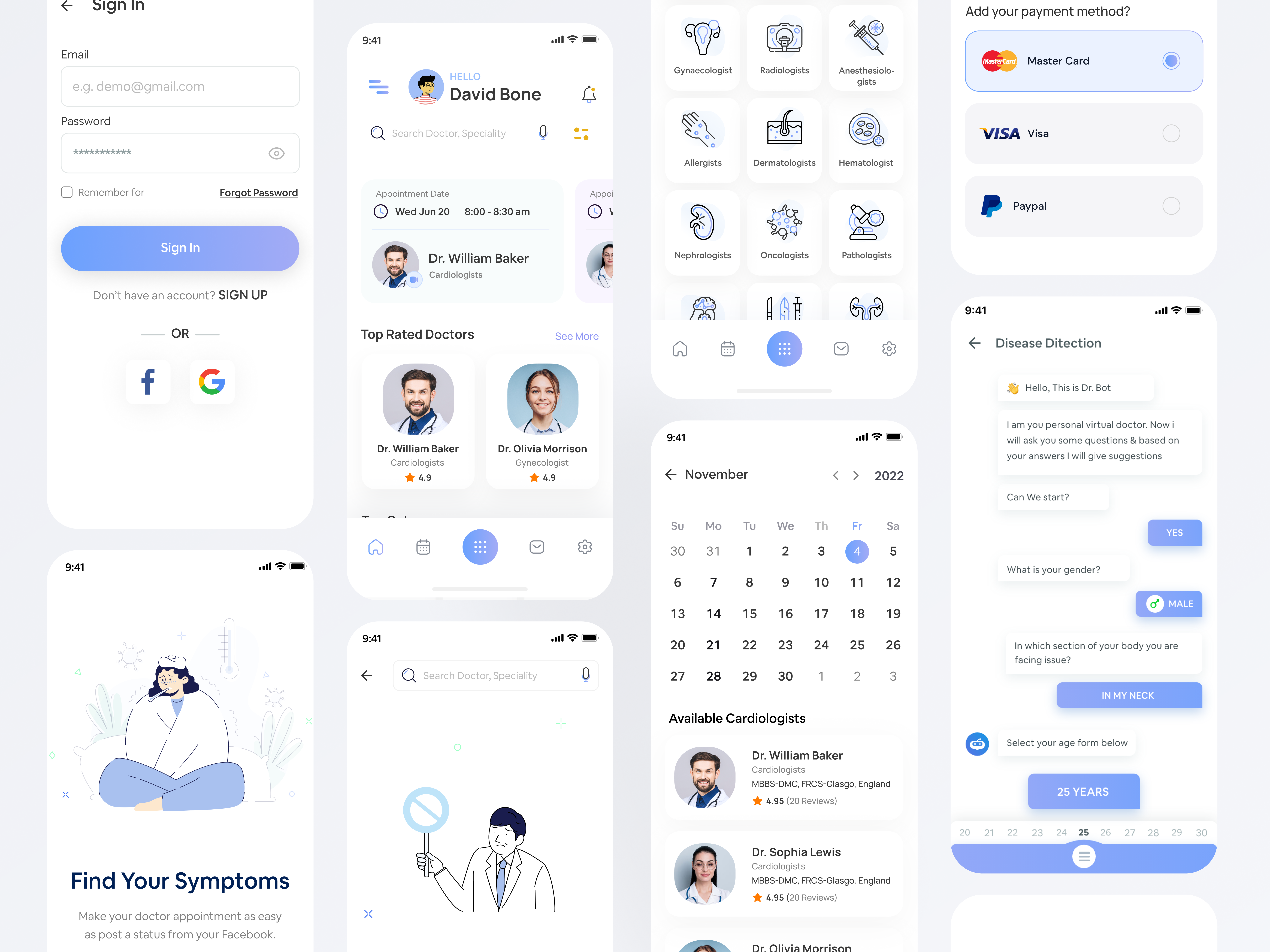 Doctor's Appointment Booking App