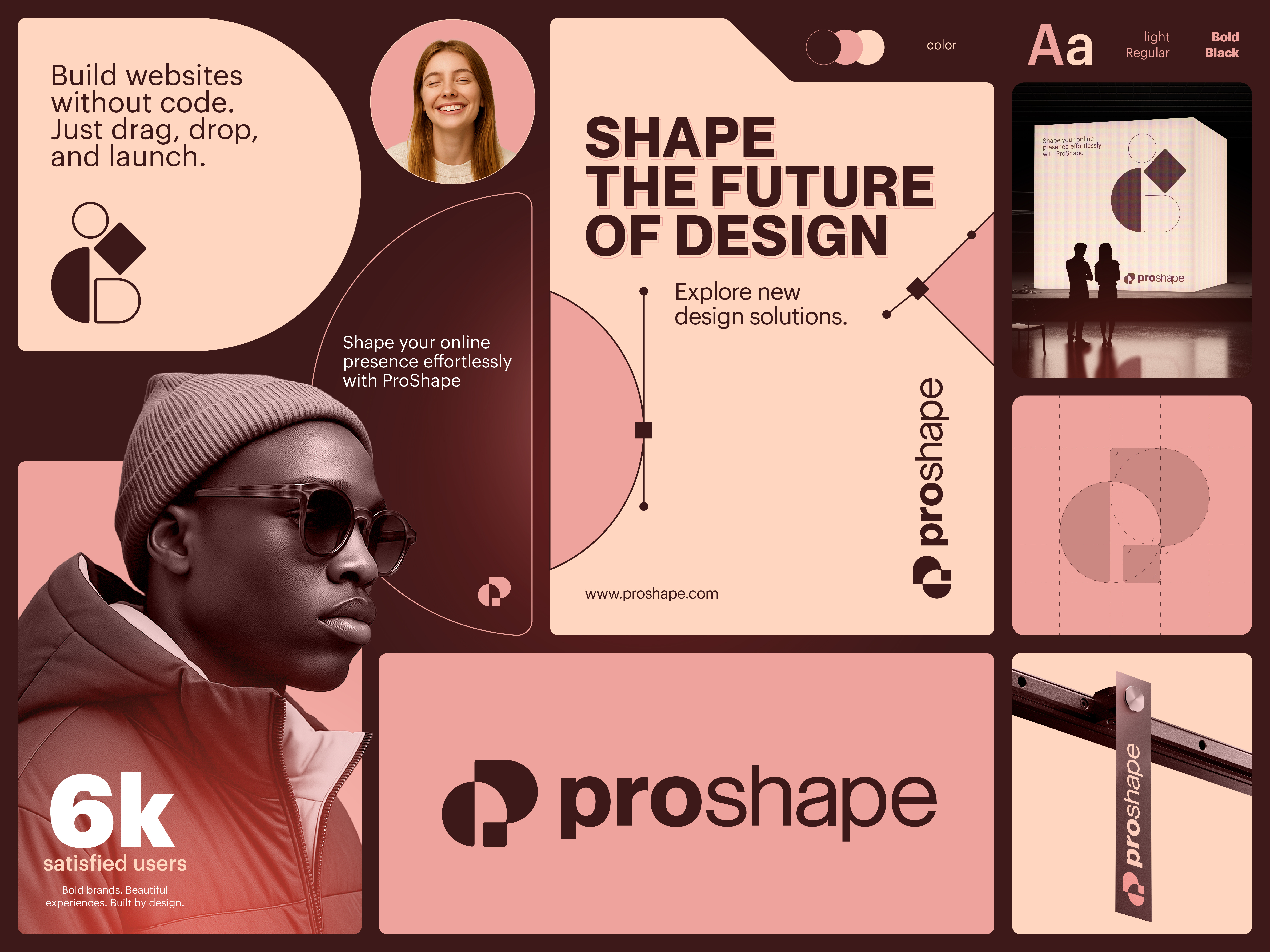 Example of Modern Logo And  Social Media Package