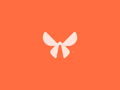 W Logomark, by Jake Condon butterfly condon graphic design jake logo logomark mark monogram nature orange w w graphic design w logo w logo design w logomark w mark w monogram