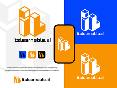 Isometric Logo Design brand guideline brand style guide brandbook branding custom logo graphic design illustration isometric logo design letter mark logo logo logo design minimalist logo