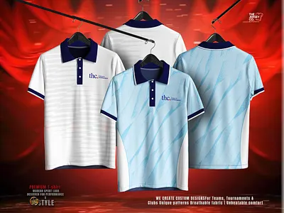 Corporate Polo T-shirt Design for THC Facility Management company jersey customjersey esports jersey facilitymanagementuniform graphic design jersey design moderntshirt polo jersey polotshirtdesign sports wear teamweardesign