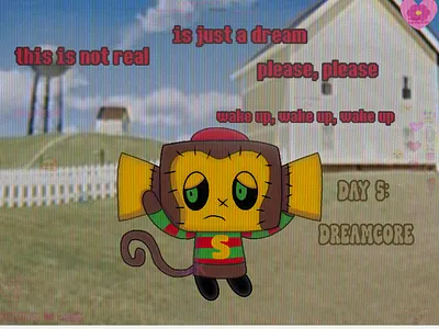 Julesthetic Day 5: dreamcore art post art tag digital art drawing fan art illustration