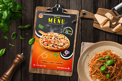 Kitchen Ready Menu food food flyer food menu kitchen menu pizza pizza menu restaurant menu