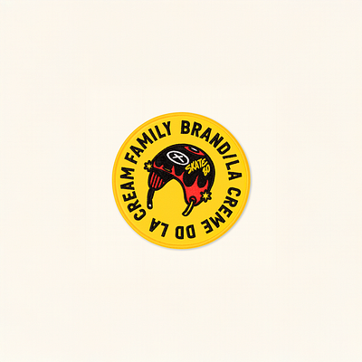 FAMILY BRAND / EMBROIDERED PATCHES branding creative design graphic design illustratiom illustration illustration art director design logo ui vector