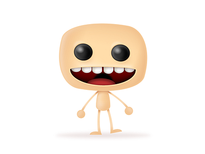 CSS Art: Cartoon Character / Monster cartoon cartoon character character css css art css drawing css3 digital art html illustration vector