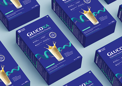 GLUCOXA packaging
