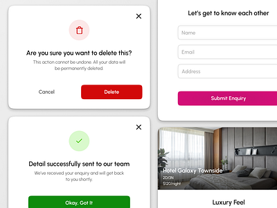 Component Design - Modal w/varients componentdesign dailyui designinspiration designsystem dialog figma interationdesign micrinteractions modal ui uichallenge uidesign ux uxdesign webdesign