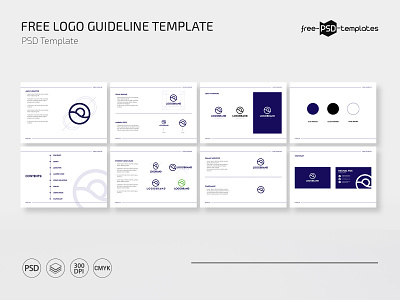 Free Logo Guideline Template free freebie guideline logo logos logotype psd template templates