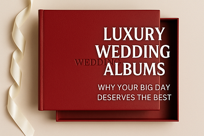 ✨ Art Meets Memory – Designer Photobook Albums by RDimagination album branding creativeweddingalbum design graphic design illustration photography rdimagination